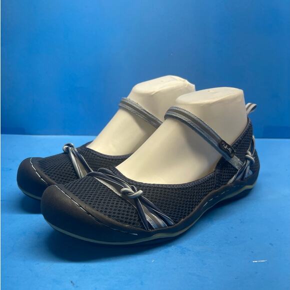 J-41 Women's Shoes Adventure All Terra Traction Strappy Sport 7.5 Blue - Picture 1 of 12